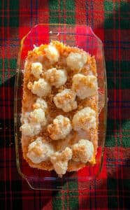 gegratineerde bloemkool met zoete aardappelen  uit de oven