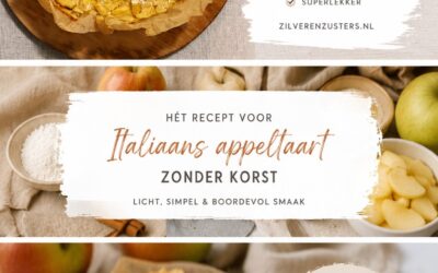 Italiaans appeltaartje, lekker luchtig
